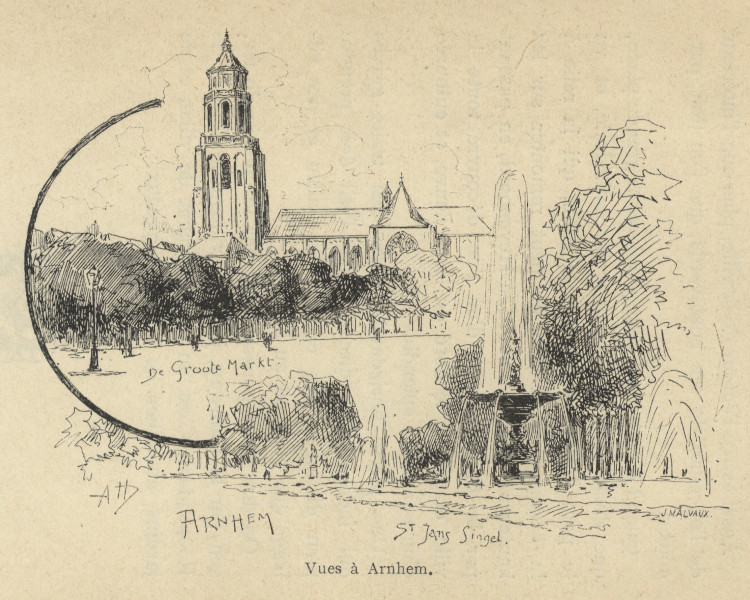 Vues à Arnhem by J. Malvaux