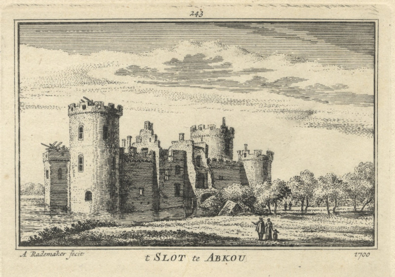 t Slot te Abkou 1700 by A. Rademaker