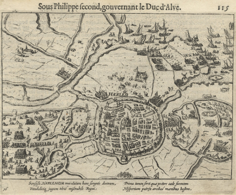 Haarlem: Sous Philippe second, gouvernant le Duc d´Alve by W. Baudartius