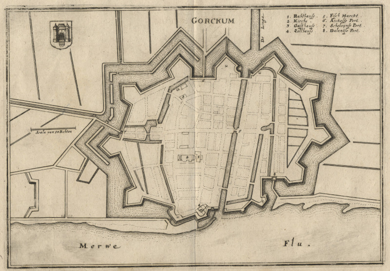 Gorckum by M. Merian