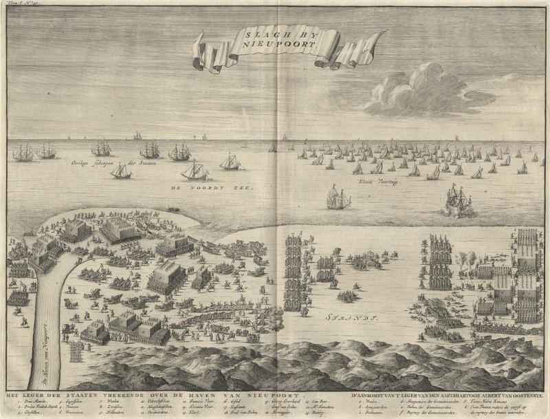 Slagh by Nieupoort by Jan Luiken