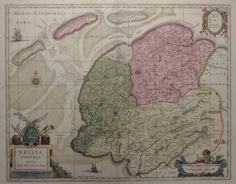 Frisia Propria. Auctoribus Adriano Metio et Gerardo Freitag by A.A. Metius