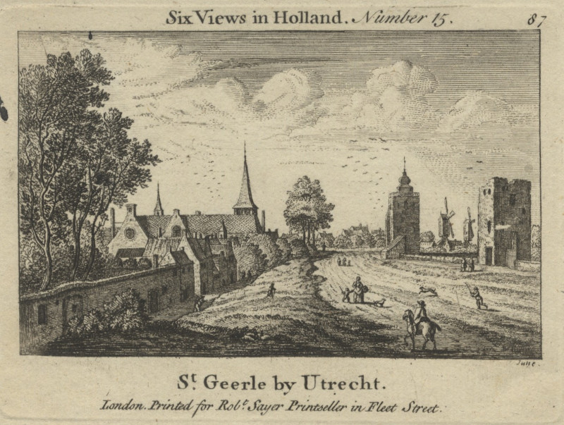 St. Geerle by Utrecht by A. Rademaker