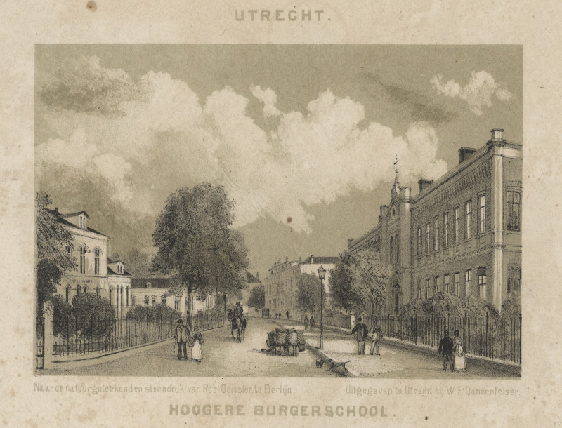 Hoogere Burgerschool by R. Geissler
