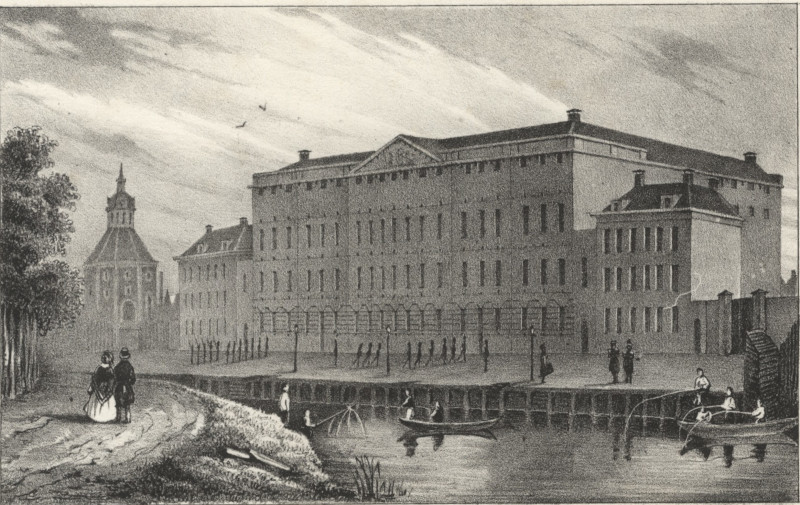 Willems Kazerne. Caserne Guillaume by R. Craeyvanger