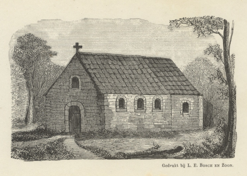 Kerkgebouwtje by L. E. Bosch
