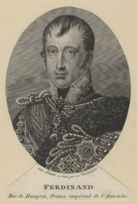 print Ferdinand, Roi de Hongrie, Prince impérial d l&acute;Autriche by Rosmäster, Lüder