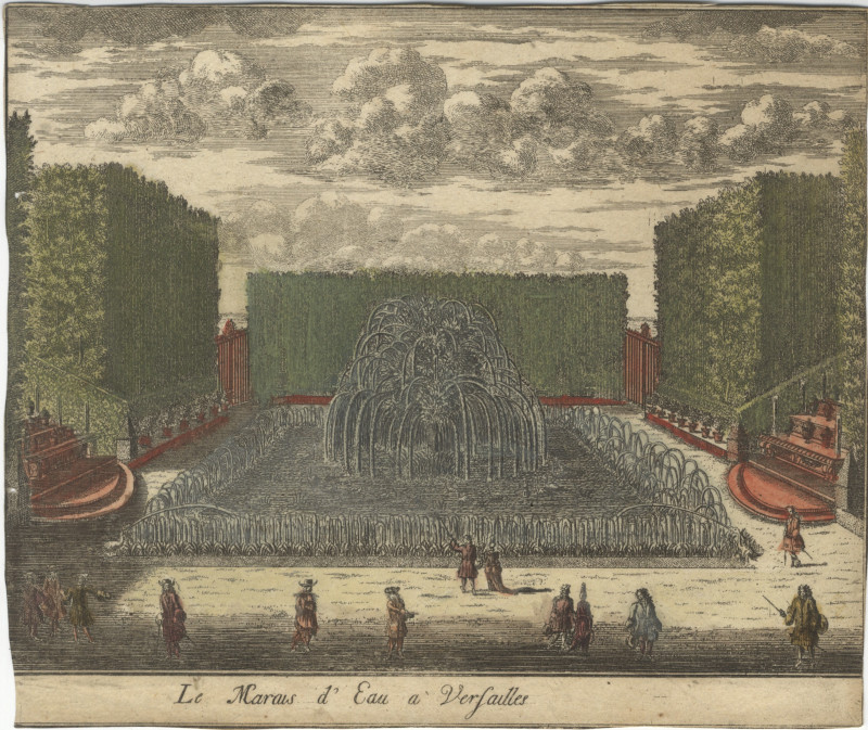 Le Marais d&acute;Eau a Versailles by Pieter van der Aa
