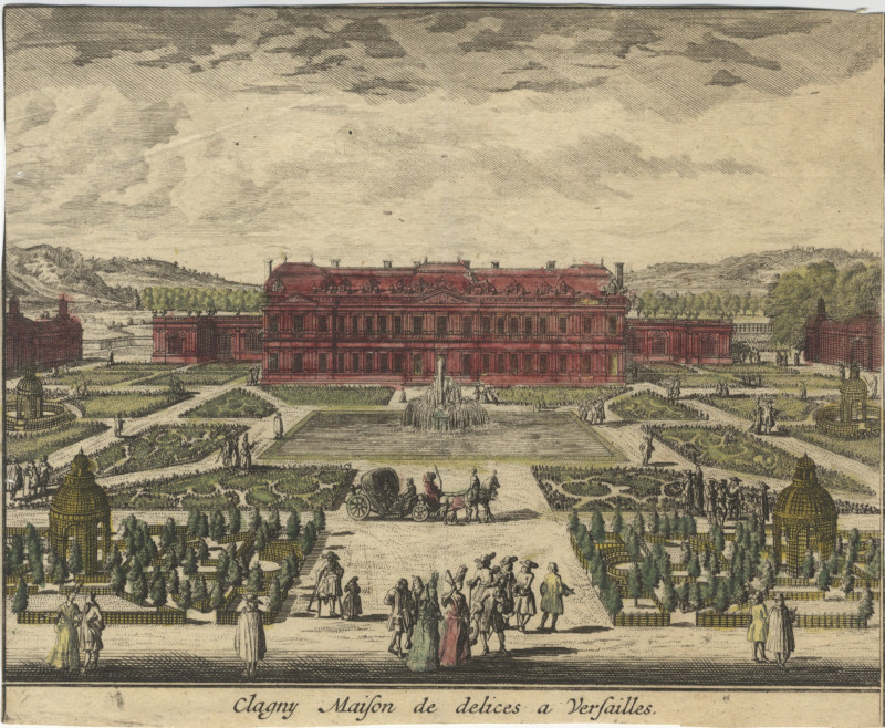 Clagny Maison de delices a Versailles by Pieter van der Aa