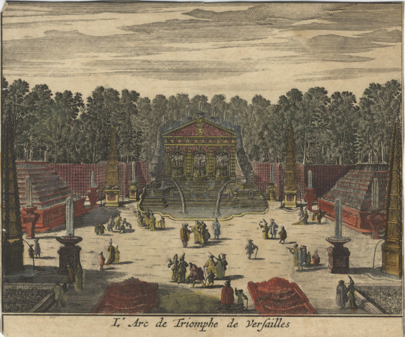 L&acute; Arc de Triomphe de Versailles by Pieter van der Aa