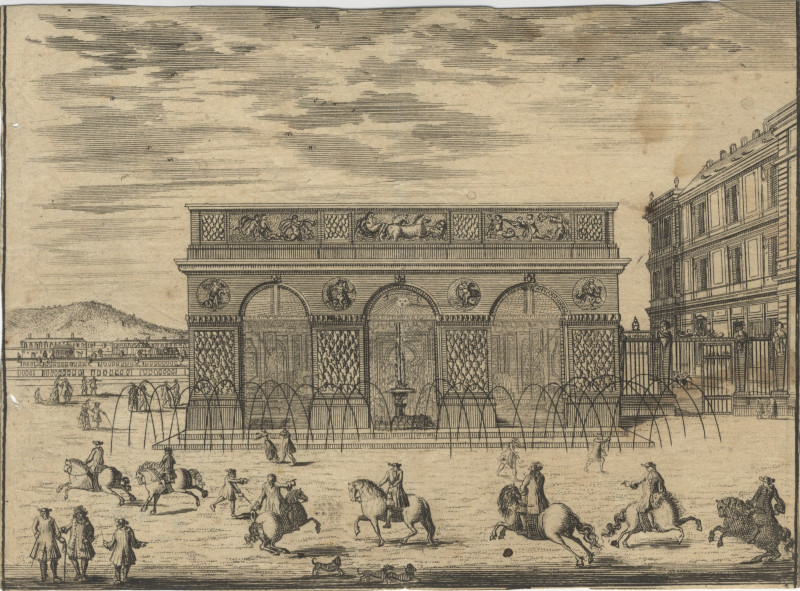 La Grotte de Thetis, à Versailles by Pieter van der Aa