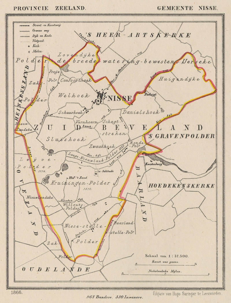 Gemeente Nisse by J Kuyper