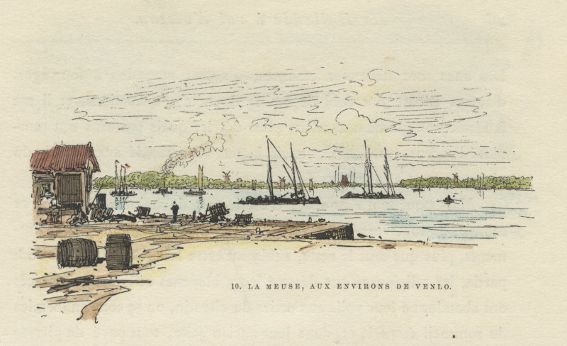La Meuse, aux environs de Venlo by M. Lalanne
