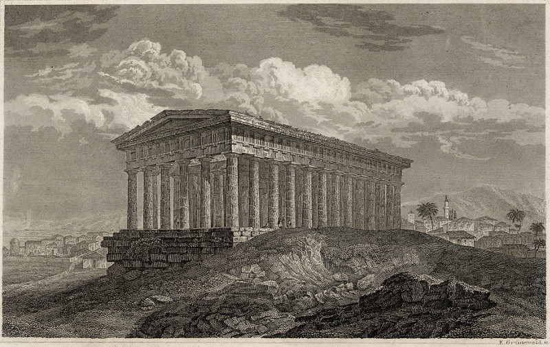 Der Theseus - Tempel Zu Athen by nn