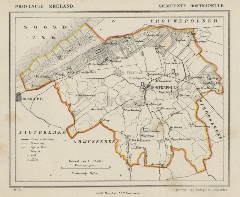 Gemeente Oostkapelle by J Kuyper