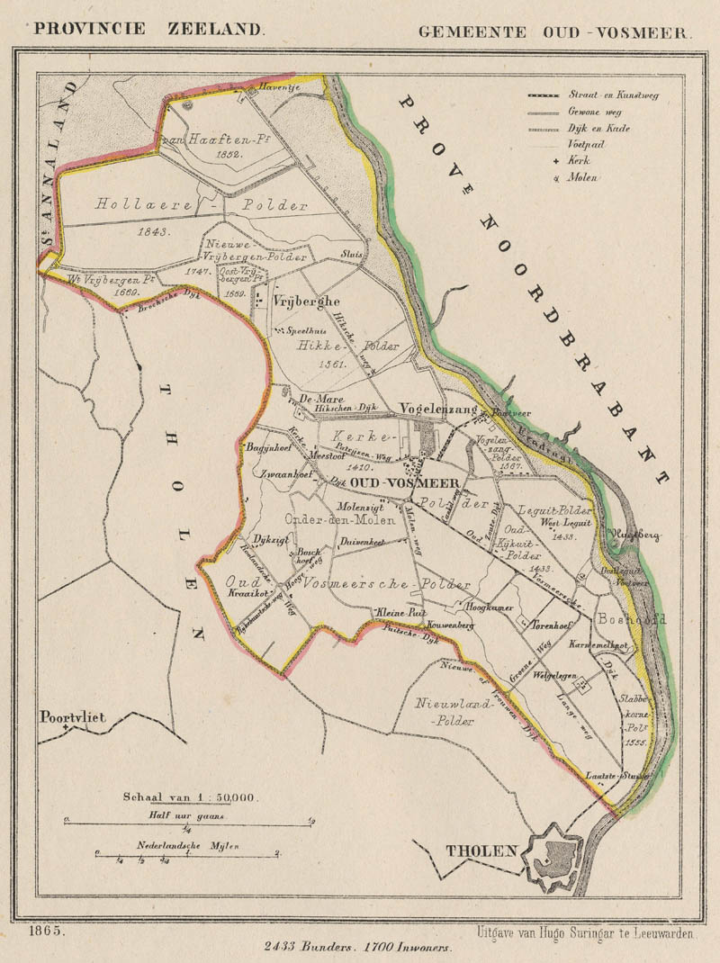 Gemeente Oud - Vosmeer  by J Kuyper