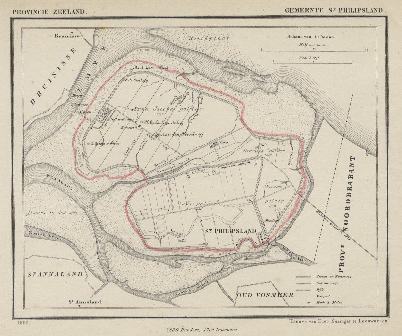 Gemeente St. Philipsland by J Kuyper