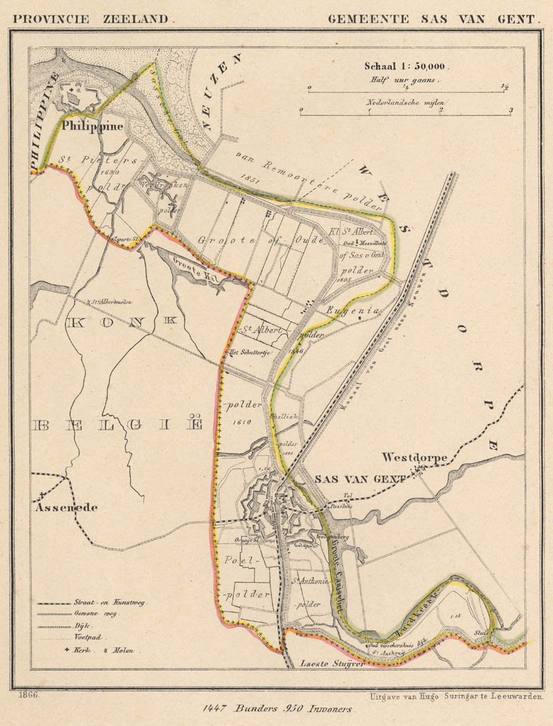 Gemeente Sas van Gent by J Kuyper