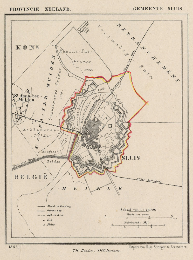 Gemeente Sluis by J Kuyper