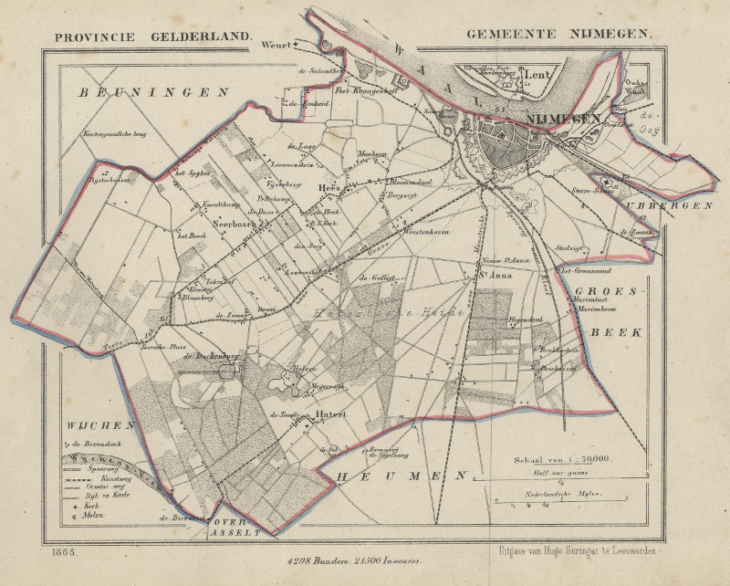 Nijmegen (de gemeente) by Kuyper (Kuijper)