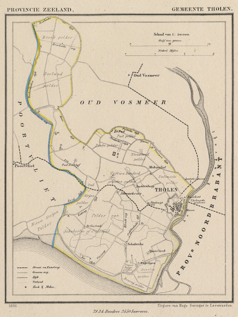 Gemeente Tholen by J Kuyper