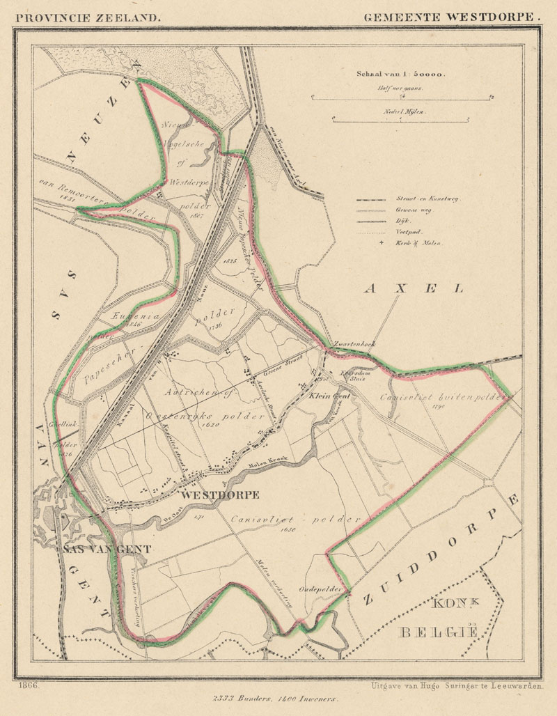 Gemeente Westdorpe by J Kuyper