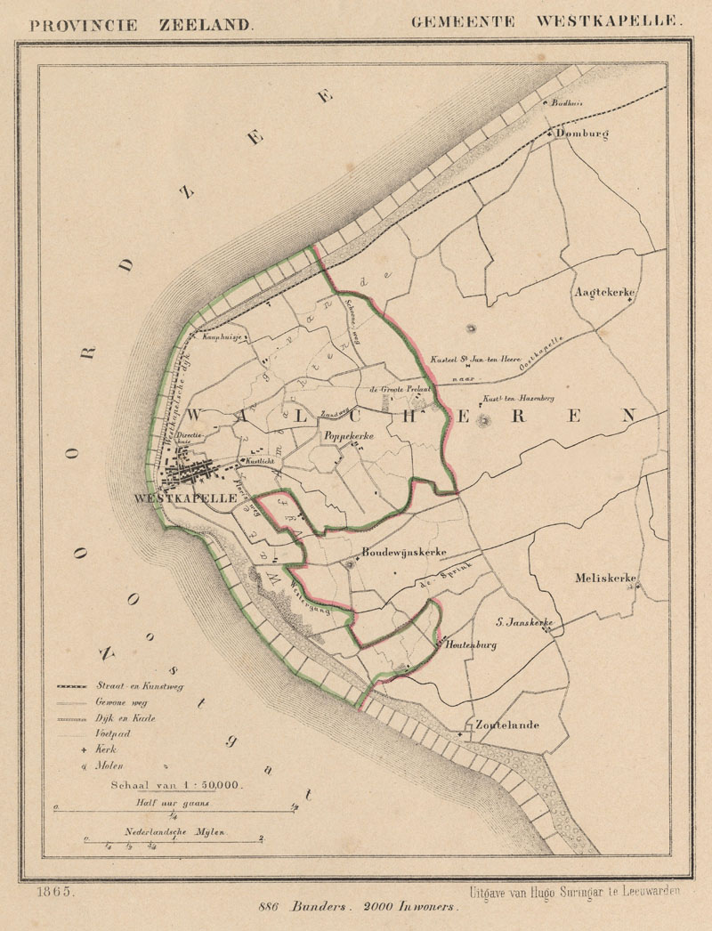 Gemeente Westkapelle by J Kuyper