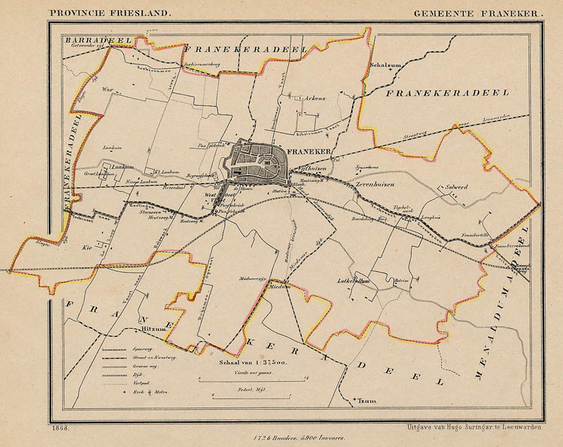 Gemeente Franeker by Kuyper (Kuijper)