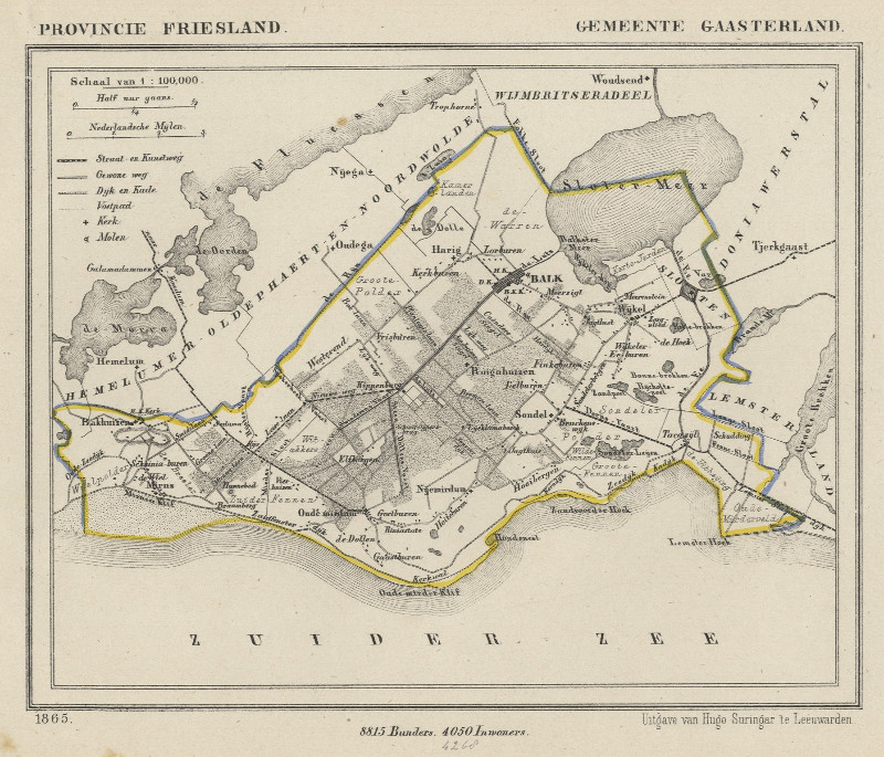 Gemeente Gaasterland by Kuyper (Kuijper)