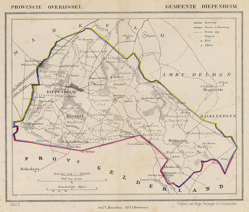 Gemeente Diepenheim by Kuyper (Kuijper)