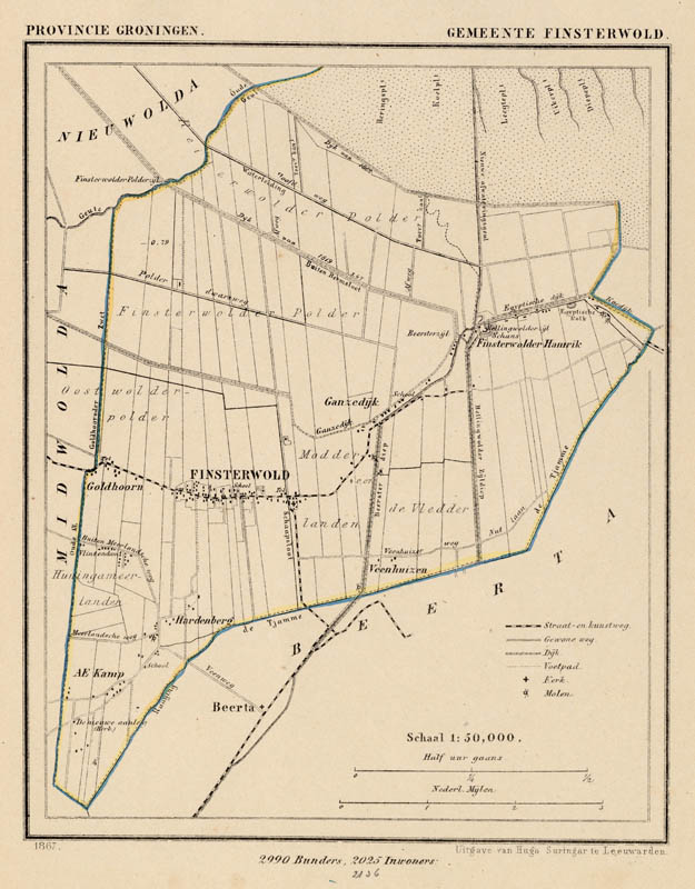 Gemeente Finsterwolde by Kuyper (Kuijper)