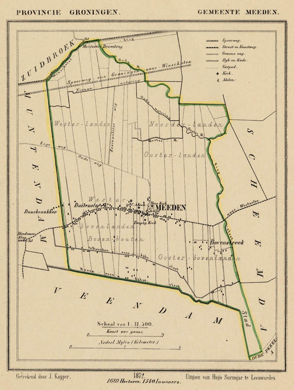 Gemeente Meeden by Kuyper (Kuijper)