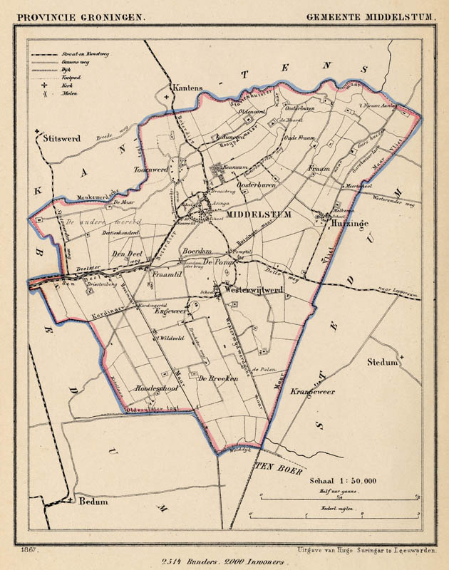 Gemeente Middelstum by Kuyper (Kuijper)