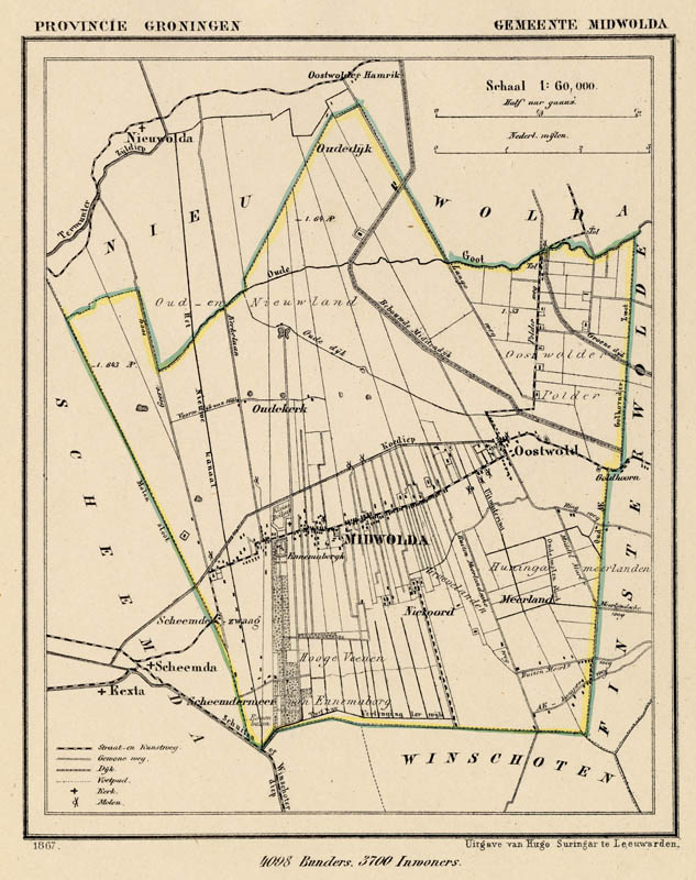 Gemeente Midwolda by Kuyper (Kuijper)