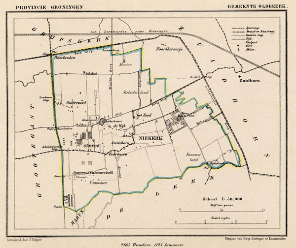 map communityplan Gemeente Oldekerk by Kuyper (Kuijper)