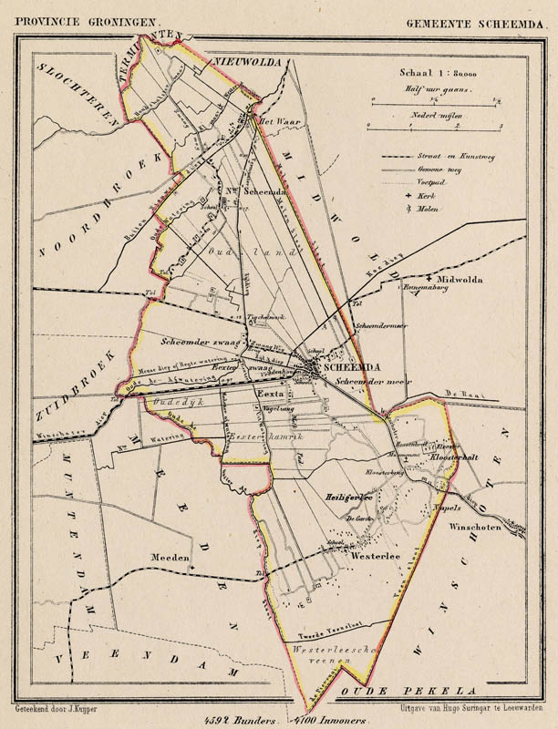 Gemeente Scheemda by Kuyper (Kuijper)