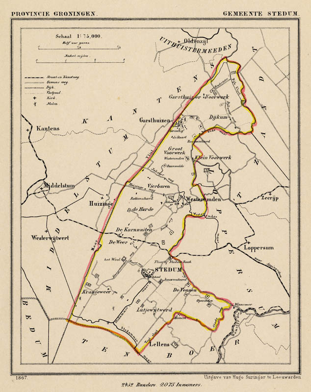 Gemeente Stedum by Kuyper (Kuijper)