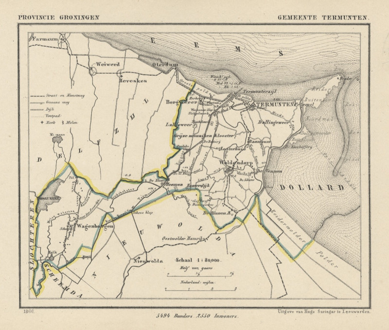 Gemeente Termunten by Kuyper (Kuijper)