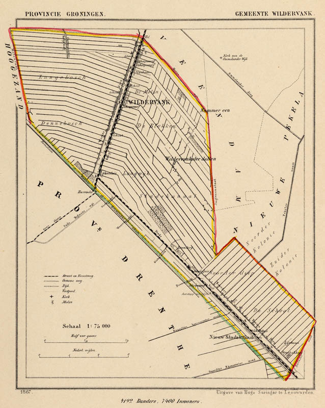 Gemeente Wildervank by Kuyper (Kuijper)