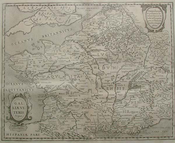 map Galliae Veteris Typus by Koeman: Ja-10-13