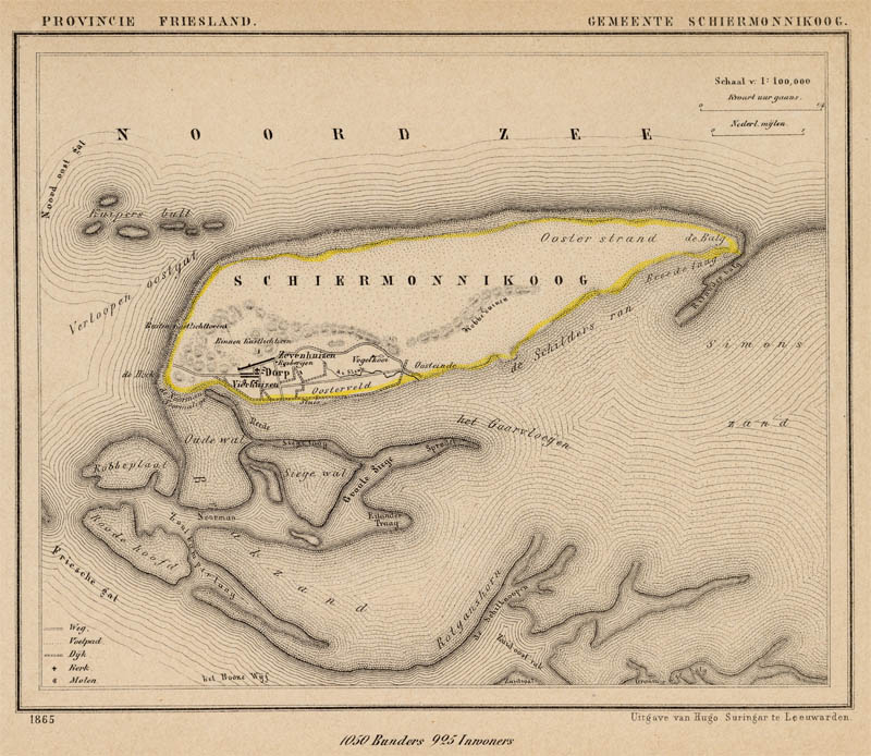 Gemeente Schiermonnikoog by Kuyper (Kuijper)