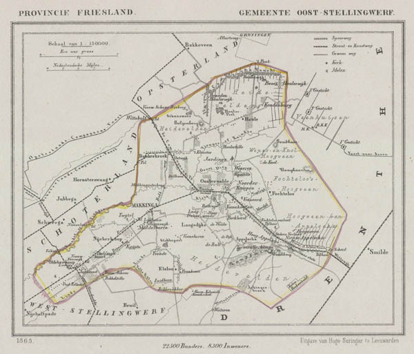 map communityplan Gemeente Oost-Stellingwerf by Kuyper (Kuijper)