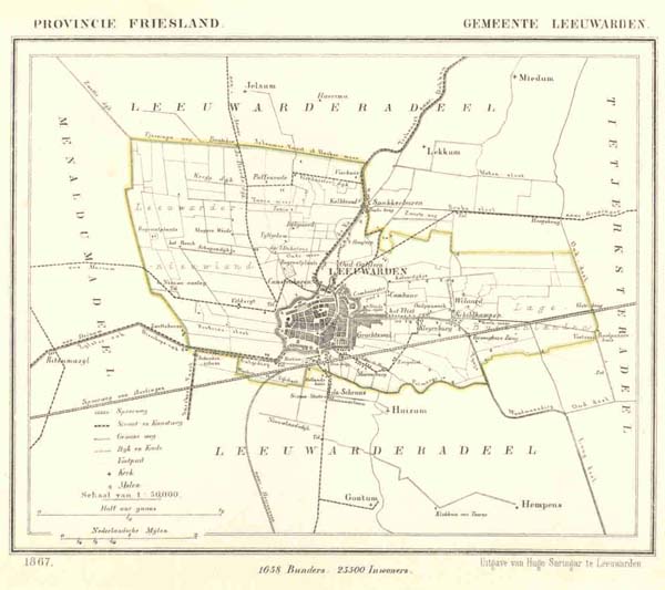 map communityplan Gemeente Leeuwarden by Kuyper (Kuijper)