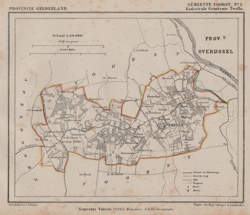 Voorst (Kad gem Twello) by Kuyper (Kuijper)