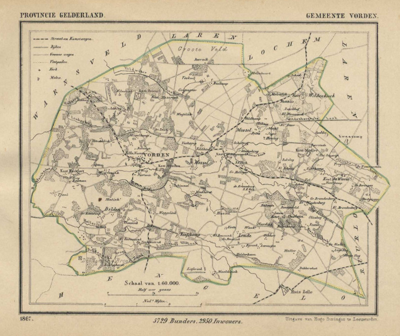 image of map communityplan Vorden by Kuyper (Kuijper) Vorden by Kuyper (Kuijper)