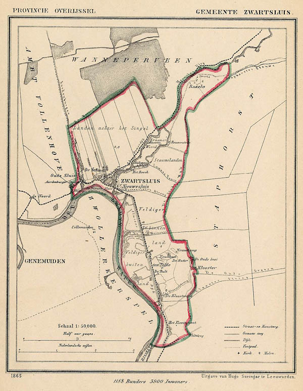 map communityplan Gemeente Zwartsluis by Kuyper (Kuijper)