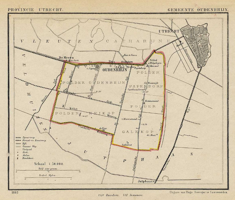 Gemeente Oudenrijn by Kuyper (Kuijper)