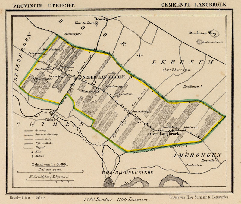 Gemeente Langbroek by Kuyper (Kuijper)