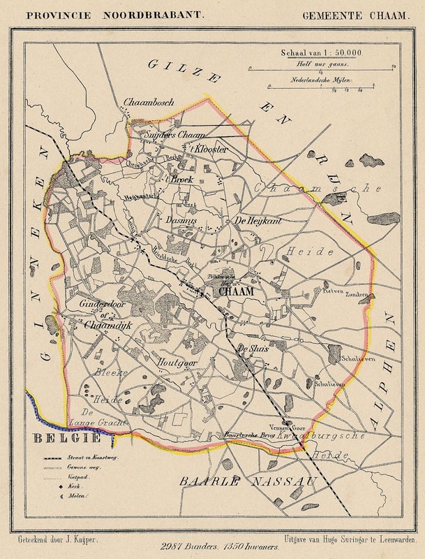 Gemeente Chaam by Kuyper (Kuijper)