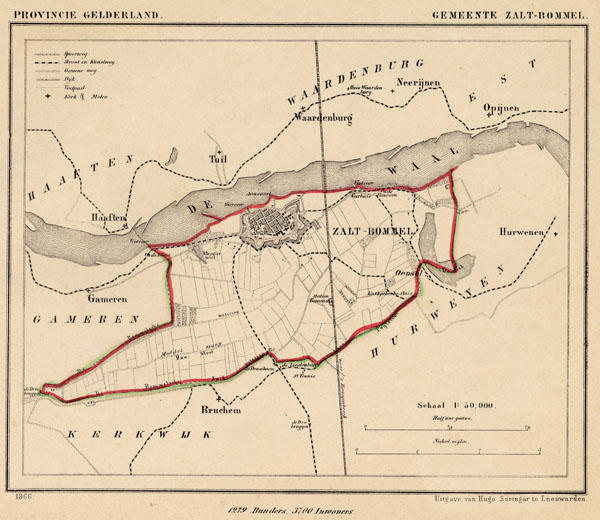 map communityplan Zalt Bommel by Kuyper (Kuijper)